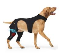 Joypig Recovery Sleeve for Dogs Rear Leg to Stop Licking: Soft Surgical Wound Wrap for Torn Back Legs, for TPLO ACL Surgery, for Male and Female Dogs, Comfortable Cone Alternative (2XL)