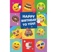 JOYPIXELS BIRTHDAY CARD, HAPPY BIRTHDAY TO YOU JOYPIXELS CARD