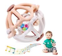 JoyPlus Baby Rattle Toys 0-6 Months,Montessori Sensory Teething Toys,Activity Sensory Rattle Teether Toy,Newborn Rattle Teether Toys Developmental Early Educational Toys Gifts for Baby 0 6 12 Months