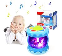 JoyPlus Baby Toys for 1 Year Old Gifts,Unicorn Carousel Rotating Projector Light Up Toys Baby Girl Gift for 1 2 Year Old with Music,Early Educational Infant Toy Age 1st Birthday Presents for Toddlers
