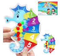 JoyPlus Colour Sorting Toys for Toddlers, Color Matching Educational Toy for Autism, Montessori Math Skills Games Toy, Sensory Fidget Toys Travel Essentials for Kids Boys Girls 3 4 5 Years Old