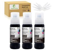 JoyPrinting 70ml Ink Compatible with Ink Bottle Multipack for ET-1810 ET-2710 ET-2711 ET-2712 ET-2714 ET-2715 ET-2720