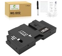 JoyPrinting MC-G02 Maintenance Box Compatible with Canon G1520 G2520 G2560 G3520 G3560,PIXMA G3620 G3660,PIXMA G1020 G2020 G3020 G3060,G1820 G2820 G2860 G3820 G3821 G3860 G695 G680Printers (1Pack)