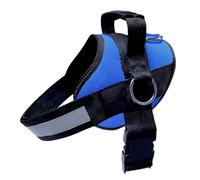 Joyride Basic Essential Dog Harness 1.0 - Small, Medium, Large Dogs, No-Pull Pet Vest with 3 Side Rings for Leash Placement, Adjustable for Training (Blue Serenity, S)