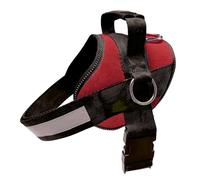 Joyride Basic Essential Dog Harness 1.0 - Small, Medium, Large Dogs, No-Pull Pet Vest with 3 Side Rings for Leash Placement, Adjustable for Training (Red Rush, XL)