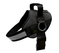 Joyride Basic Essential Dog Harness 1.0 - Small, Medium, Large Dogs, No-Pull Pet Vest with 3 Side Rings for Leash Placement, Adjustable for Training (Black Onyx, M)