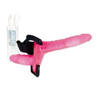 Joyride Pink Duo Double Penis Vibrating Dildo Strap On