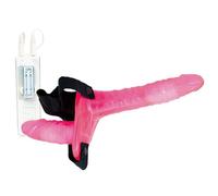 Joyride Pink Duo Double Penis Vibrating Dildo Strap On