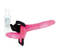 Joyride Pink Duo Double Penis Vibrating Dildo Strap-On