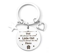 JoyrnalK Father's Day Gifts for Dad Gifts Father's Day Gift from Daughter Son Dad Birthday Gift Best Dads Gifts Ideas for Dads Presents Papa Gifts for Daddy Who Wants Nothing Daddy Keyring Present