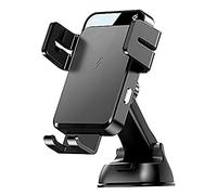 joyroom Car Qi Wireless 15W Automatic Car Charger Electric Phone Holder Compatible with Dashboard Black