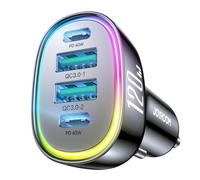 Joyroom JR-CL29 car charger, 2x USB-C PD, 2x USB 70W (black)