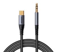 JOYROOM SY-A07 for iPhone 15 Series AUX Audio Cable Type-C to 3.5mm 1.2m Audio Adapter Hi-Fi Headphone Car Stereo Cord