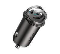 joyroom USB-A & USB-C C-A35-45W Fast Car Charger - Black