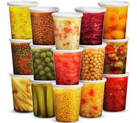 JoyServe 946ml Deli Food Containers with Lids - (36 Sets) Quart Size Airtight Food Storage Takeout Meal Prep Containers To Go with 36 Lids, BPA-Free, Dishwasher, Microwave Safe