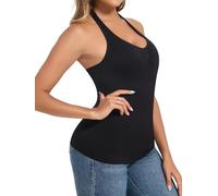 Joyshaper Shapewear Cami Tummy Control Vest Women's Shaping Tops Padded Camisole Compression Tank Tops Black XXL