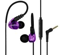 Joysico YS1 Purple Over Ear In-Ear Headphones Wired Earbuds for Kids Women Small Ears, Comfortable, Sport, Purple