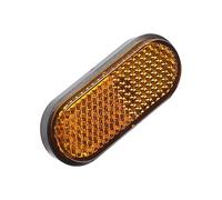 JOYSOG E-Bike Reflectors for xiaomi 4 Lite 2nd Gen Electric Scooter Front Lower Fork Reflective Reflector Cover(Yellow)