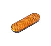 JOYSOG Electric Scooter Reflectors for Xiaomi Pro Pro2 M365 Ebike Front Safety Reflective Tube Night Warn Reflector Self Adhesive (Yellow)