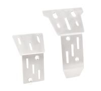 JOYSOG for Arrma 1/14 Mojave GROM RC Chassis Armor Guard Plate, Stainless Steel Front Rear Chassis Armor Protection Plate Skid Plate Upgrade Parts