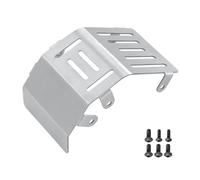 JOYSOG for LOSI 1/4 Promoto-MX Motorcycle RC Chassis Armor Guard Plate, Stainless Steel Front Rear Chassis Armor Protection Plate Skid Plate Upgrade Parts, Silver