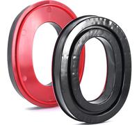 JOYSOG Gel Cushions for 3M WorkTunes/for Peltor Sport/for ZOHAN/for Prohear Hearing Protector Cover Replacement Ear Pads (red)