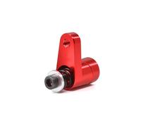 JOYSOG Metal Aluminum 20T Servo Horn for ARRMA 1/18 Granite GROM/1/18 Typhon GROM/ 1/14 Mini Mojave GROM RC Servo Arm Horns Parts (Red)