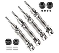 JOYSOG Metal Driveshaft Assembly for Traxxas Mini Maxx RC Front Rear CVD Drive Shaft with Adapter Parts (Black)