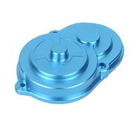 JOYSOG Metal Gearbox Housing for Tamiya 1/10 DT-02, DT-03, DT-03T, DT-04, Hornet EVO RC Transmission Gearbox Case Cover (Blue)