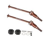 JOYSOG Metal RC Drive Shaft Joint for Arrma 1/18 Granite Grom RC Front/Rear Universal Driveshaft Upgrade Parts(2Pcs)