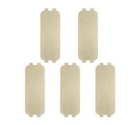 JOYSOG Microwave Waveguide Cover Mica Slice, 5Pcs Mica Plates Sheets Microwave Oven Repairing Part for galanz Heat Insulation Accessories (12.6 * 4.6cm)