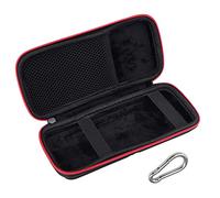 JOYSOG Power Bank Organizer Case, Storage Bag Travel Pouch for ZMI 200W 25000mAh Cell Phone Power with Carabiner (Black)
