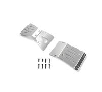 JOYSOG RC Chassis Armor for ARRMA 1/10 Quake Stainless Steel Front and Rear Axles Chassis Protection Skid Plate Parts