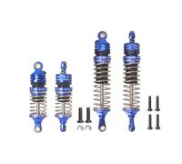 JOYSOG RC Shocks Parts for Tamiya 1/10 Hornet EVO Aluminum Front Rear Shock Damping Shocks Absorber Damper Accessories (Blue)