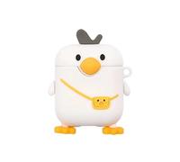 JoySolar Case for Air Pod 1/2 - Cute Cartoon 3D Soft Silicone Case - Backpack Duck Design - Shockproof - Protecting Air Pods