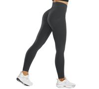JOYSPELS Butt Lifting Gym for Women Seamless High Waist Tummy Control Yoga Pants for Workout Gym Sports Leggings DarkShadow S