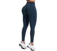 JOYSPELS SEAMX Scrunch Workout Leggings for Women - High Waisted Seamless Booty Lifting Squat Proof Gym Sculpting Activewear, Stargazer, M
