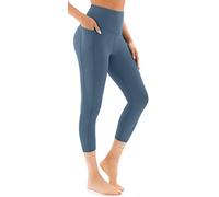 JOYSPELS Womens High Waist Gym Leggings with Pockets, Full-Length & Capri | Yoga Pants for Activewear, Workout, Running & Daily Leisure, Tummy Control, Non-See Through, 4-Way Stretch & Comfort Soft