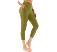JOYSPELS Womens High Waist Gym Leggings with Pockets, Full-Length & Capri | Yoga Pants for Activewear, Workout, Running & Daily Leisure, Tummy Control, Non-See Through, 4-Way Stretch & Comfort Soft