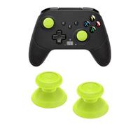 Joystick Cap Compatible with Fusion Pro Controller, Anti-Slip PLA Thumb Stick Cover, Replacement Part for Gamepad, Gaming Accessory for FPS Racing，Green