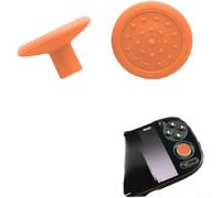 Joystick Cap for Retroid Pocket 5, Non-Slip & Height Increasing, PC Material, Ergonomic Gaming Accessories for Precise Control, Set of 2 (Orange)