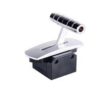 Joystick Controller T-type Joystick 78B Resistance Without Center Feel, Hall-type Single-axis Industrial Rocker, Control Lever Pull Rod Push Rod Damping Rod Rail Car Safe Maneuvering(DC5V output 0-5V)