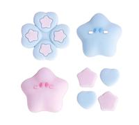 Joystick Covers, Joystick Button Grip, Game Console Handle Covers Silicone Button Sticker for Daily Play Travel Kids Adults Home Bedroom Outdoor Stream Indoor