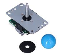 Joystick Durable 5 Pin 8 Ways Joystick Replacement Parts for 360, Sensitive Silver Conductive Points Game DIY Kit for Wooden Iron Shell Machines (#14)