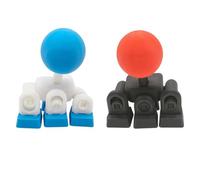 Joystick Keycap Keyboard - 2 Pieces 3d Printed Keyboard Joystick Keycap - 4 Way Directional Key Mod for Mechanical Keyboards, Compatible with WASD or Direction Keys, Suitable for Retro Arcade Games