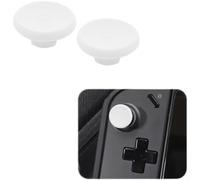 Joystick Replacement for Legion Go: Anti-Slip for pla Thumb Grips with Concave Design for Enhanced Control - 1.7cm Gaming Accessories White(White)