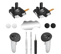 Joystick Replacement Kit for Meta Quest 3 Controller(10 in one), LuxiSync Repair Kit Accessories for Meta Quest 3 Controller