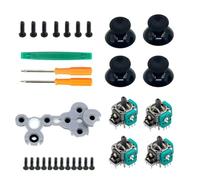 Joystick Replacement with Screwdriver Screws Kit No Drifting, Analog Joystick for Xbox One, Hall Effect Sensor Joystick Repair Thumb Sticks