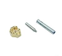 Joystick Soldering Tip for PS5 | for PS4 for XBOX Switch Pro | 936 Connector Multi-Hole Ring Design | Alloy Metal Head for Controller Repair(Silver)