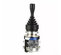 Joystick Switch Controller | 2-Way 2-NO Momentary Selector Switch for HKA1-41Z02 | 30mm Panel Mount | 150/250/600V Rated Voltage | 15A/10A/5A Current | Screw